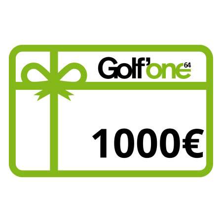 Carte Cadeau Golf valable en magasin et sur le site Rue du Golf