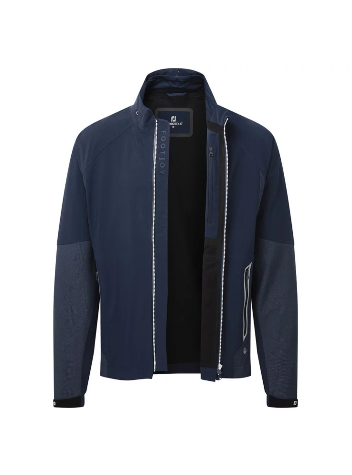 Veste Hybride Footjoy Homme, Intégrale Zip, Taille L, Rouge/navy, Pour Le Golf
