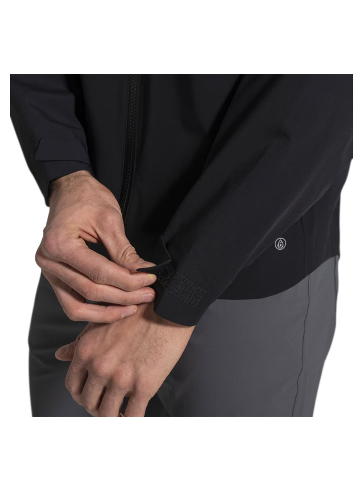Veste Imperméable Golf Full Zip Veste Homme FootJoy DryJoy Select - Neuve Avec étiquette - Taille S Noir - Golf Fiio Ft5