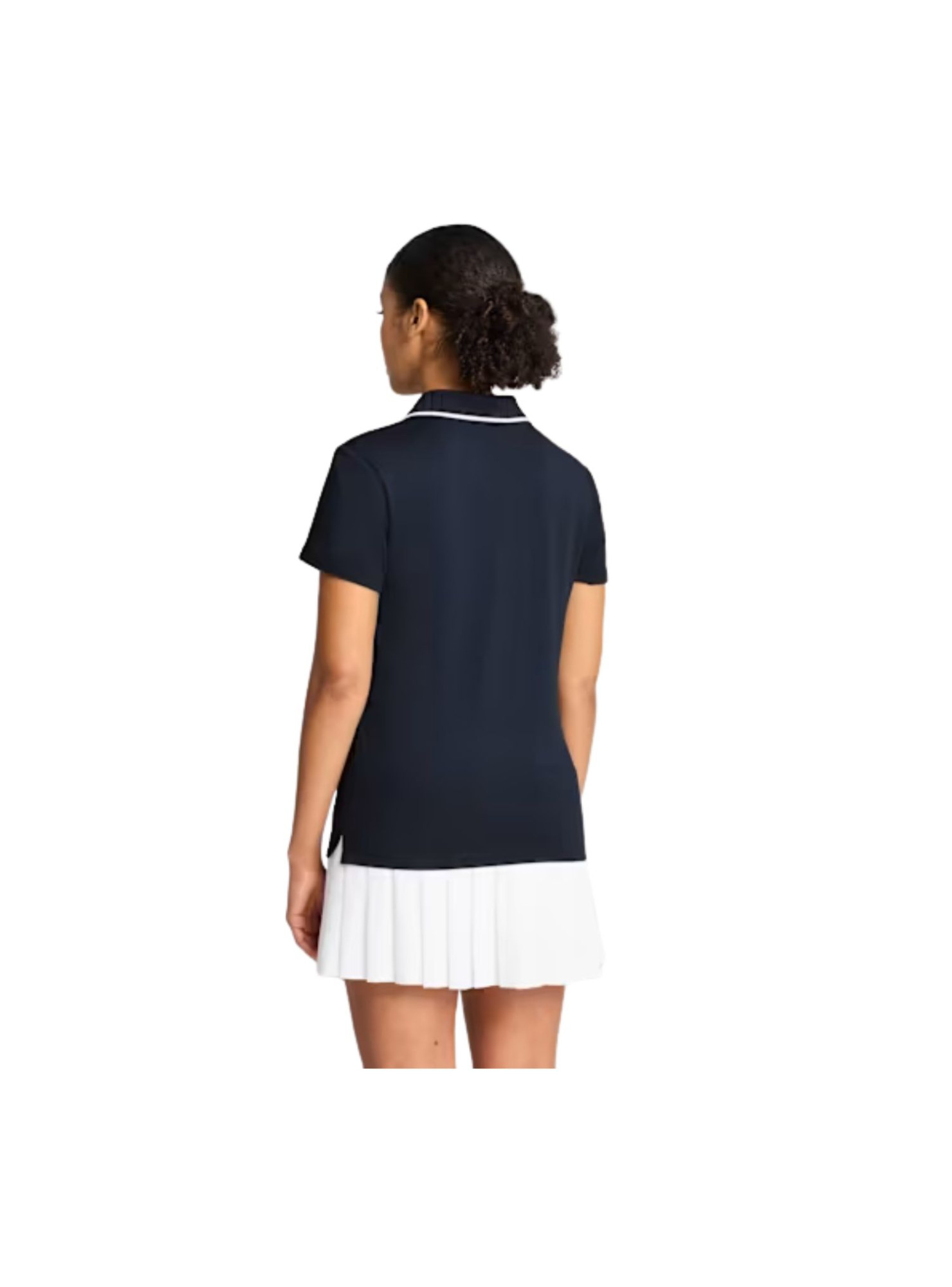 Puma - Polo Pique Stripe Marine